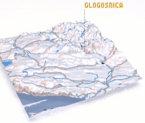 3d view of Glogošnica