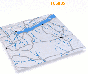 3d view of Tuskós