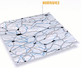 3d view of Horní Ves