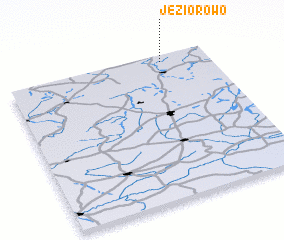 3d view of Jeziorowo