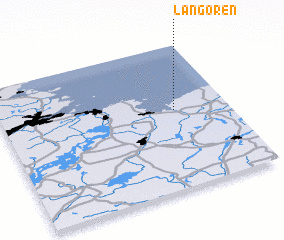 3d view of Långören