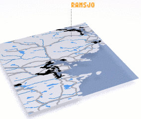 3d view of Ramsjö