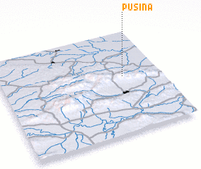 3d view of Pušina