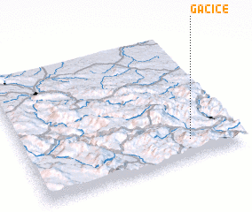 3d view of Gaćice