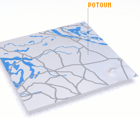 3d view of Potoum