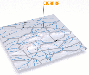 3d view of Ciganka