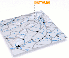 3d view of Kostolné