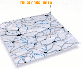 3d view of Chvalčova Lhota