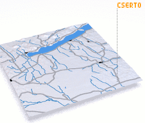 3d view of Csertő