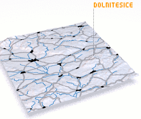 3d view of Dolní Těšice