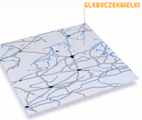 3d view of Głeboczek Wielki