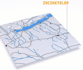 3d view of Zöcsketelep
