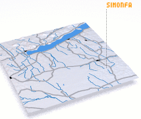 3d view of Simonfa