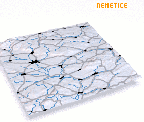 3d view of Němetice