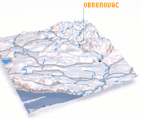 3d view of Obrenovac