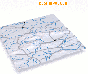 3d view of Resnik Požeški