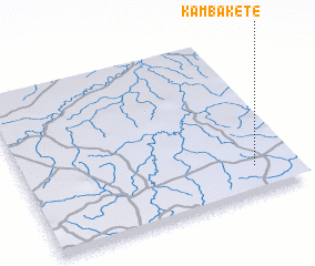 3d view of Kambakété