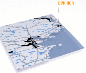 3d view of Byviken