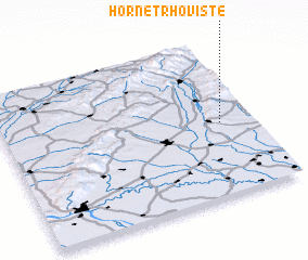 3d view of Horné Trhovište