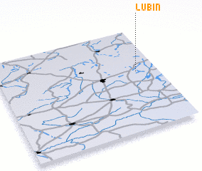 3d view of Lubiń