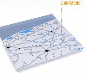 3d view of Zakrzewo