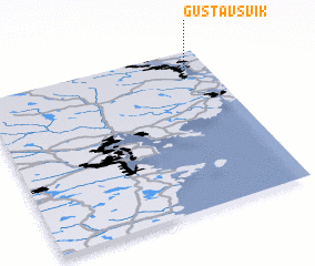 3d view of Gustavsvik