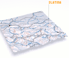 3d view of Slatina