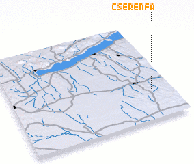 3d view of Cserénfa