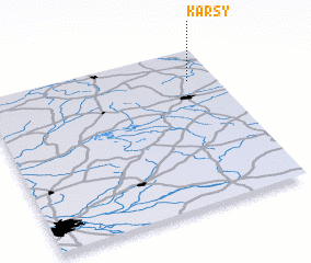 3d view of Karsy