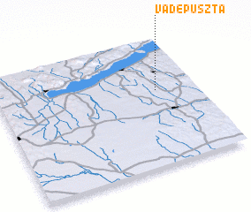 3d view of Vadépuszta