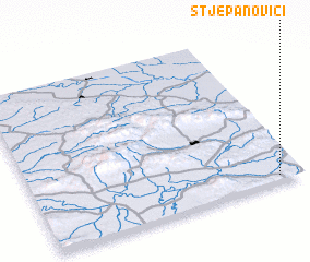 3d view of Stjepanovići