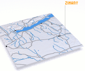 3d view of Zimány