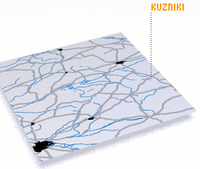 3d view of Kuźniki