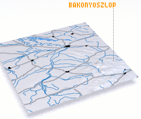 3d view of Bakonyoszlop