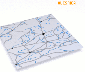 3d view of Oleśnica