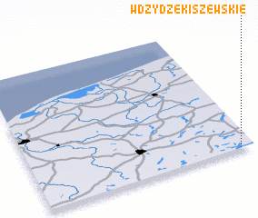 3d view of Wdzydze Kiszewskie