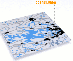 3d view of Odenslunda