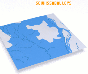 3d view of Soukissa-Balloys