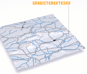 3d view of Gradište Bekteško