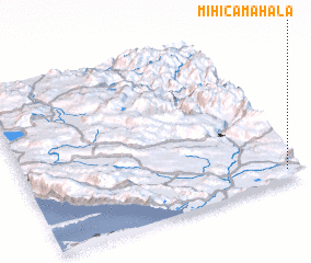 3d view of Mihića Mahala