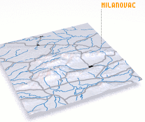 3d view of Milanovac