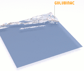 3d view of Golubinac