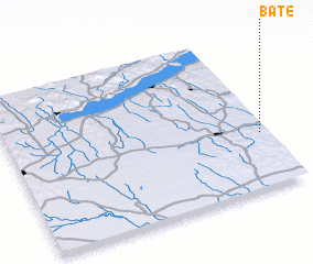 3d view of Baté