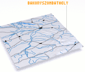 3d view of Bakonyszombathely