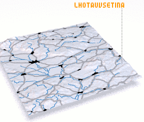 3d view of Lhota u Vsetína