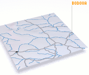 3d view of Bodoua