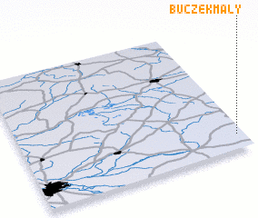 3d view of Buczek Mały