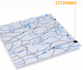 3d view of Czyżkówko