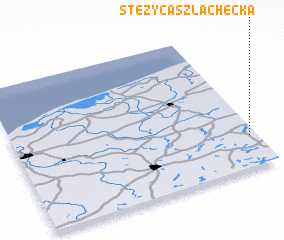 3d view of Stężyca Szlachecka
