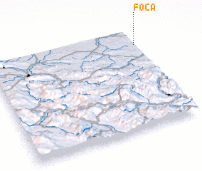 3d view of Foča